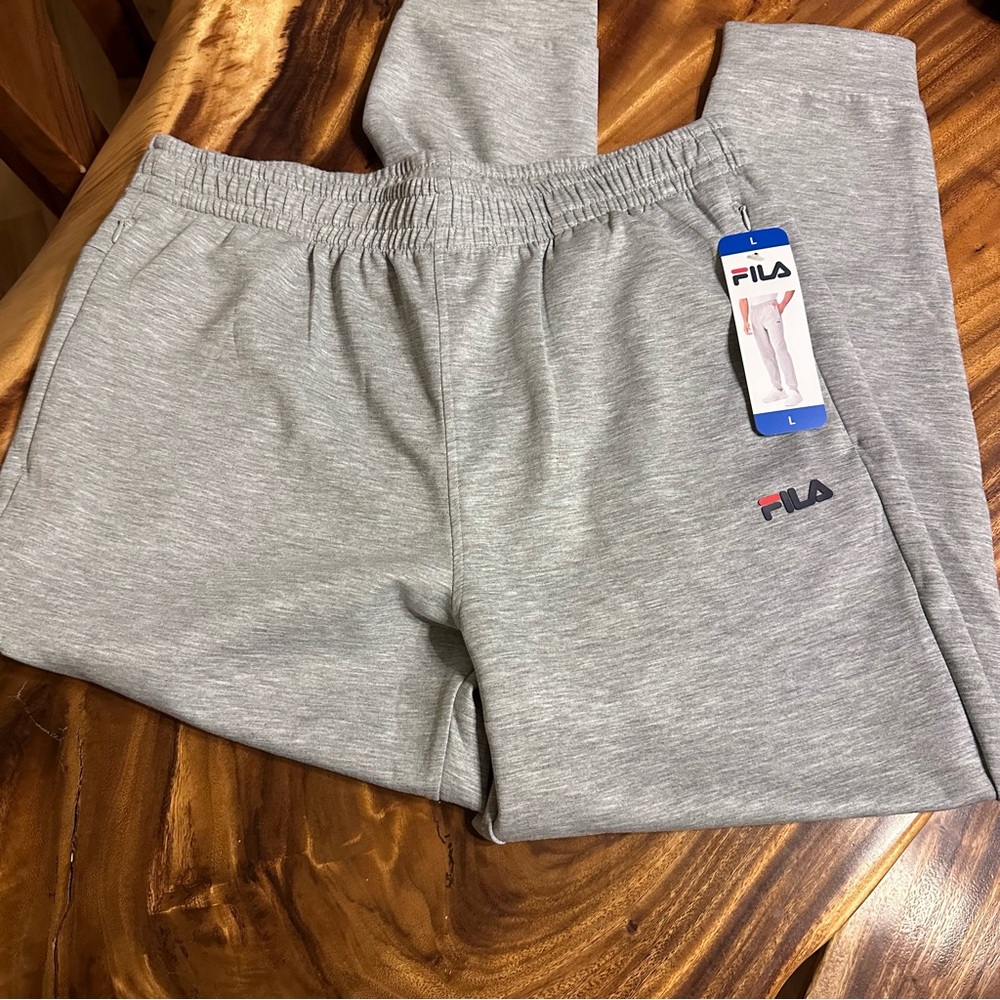 FILA Gray Joggers NWT